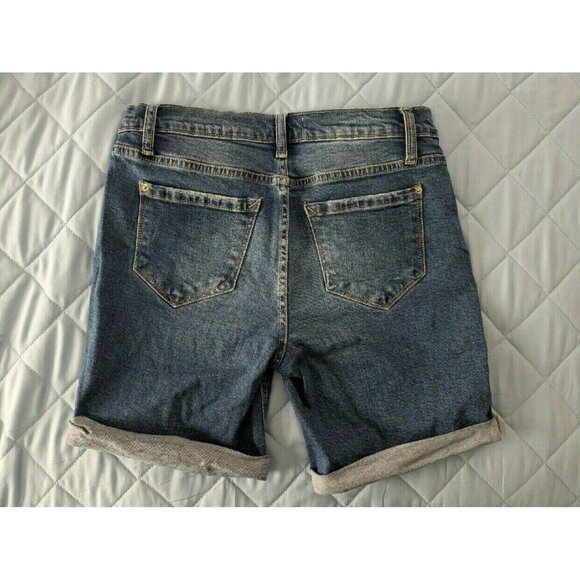 Kensie Jean Shorts Size 4 - Picture 2 of 3